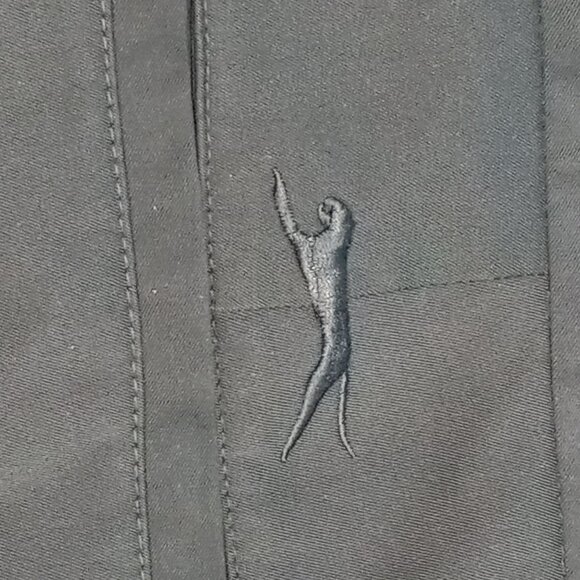 Men's Slazenger Black‎ Dress Golf Shorts Polyester Spandex Flat Front Si… - Picture 5 of 13